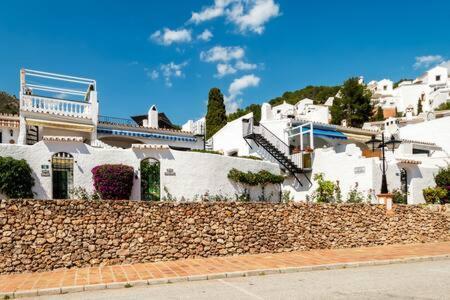 Hermosa Casa Con Terraza E Increibles Vistas Al Mar Y La Montana Nerja Esterno foto